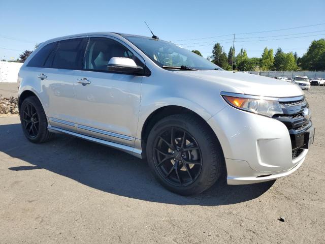 2FMDK4AK2CBA63599 - 2012 FORD EDGE SPORT SILVER photo 4