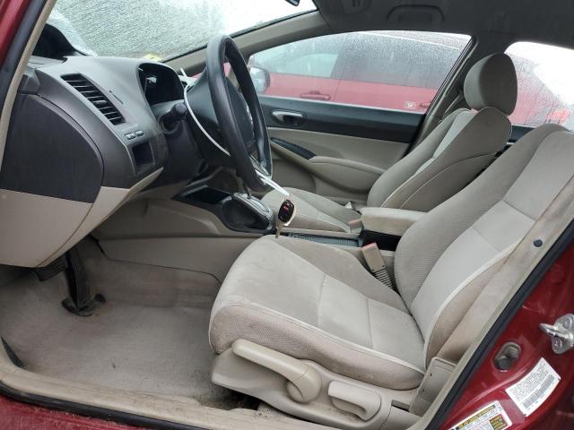 2HGFA1F5XBH541539 - 2011 HONDA CIVIC LX RED photo 14