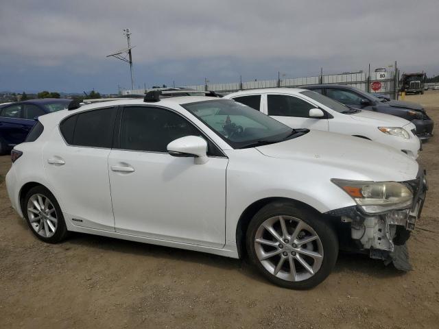 JTHKD5BH0C2100152 - 2012 LEXUS CT 200 WHITE photo 4