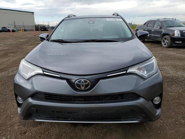 2T3RFREV7HW676287 - 2017 TOYOTA RAV4 XLE GRAY photo 5