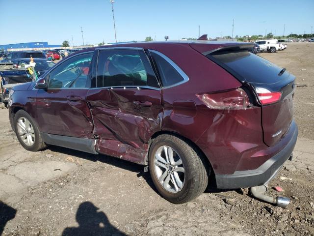 2FMPK4J98KBB03824 - 2019 FORD EDGE SEL 勃艮第红 照片 2
