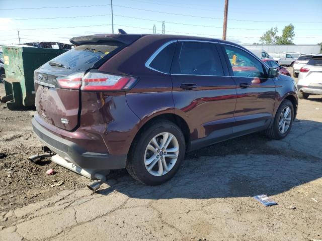 2FMPK4J98KBB03824 - 2019 FORD EDGE SEL 勃艮第红 照片 3