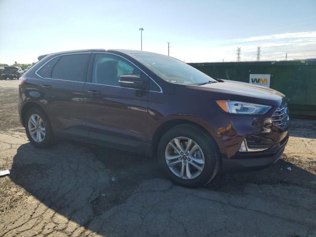 2FMPK4J98KBB03824 - 2019 FORD EDGE SEL 勃艮第红 照片 4