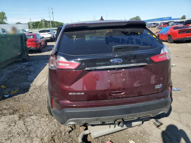 2FMPK4J98KBB03824 - 2019 FORD EDGE SEL 勃艮第红 照片 6