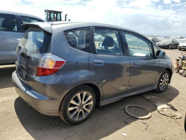 JHMGE8H55CC007364 - 2012 HONDA FIT SPORT GRAY photo 3