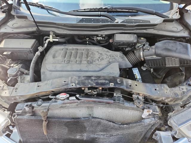 5FRYD4H55HB005205 - 2017 ACURA MDX TECHNOLOGY Սև լուսանկար 12