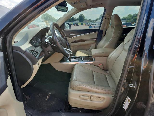 5FRYD4H55HB005205 - 2017 ACURA MDX TECHNOLOGY Սև լուսանկար 7