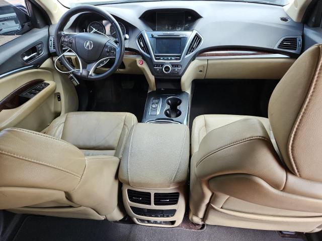 5FRYD4H55HB005205 - 2017 ACURA MDX TECHNOLOGY Սև լուսանկար 8