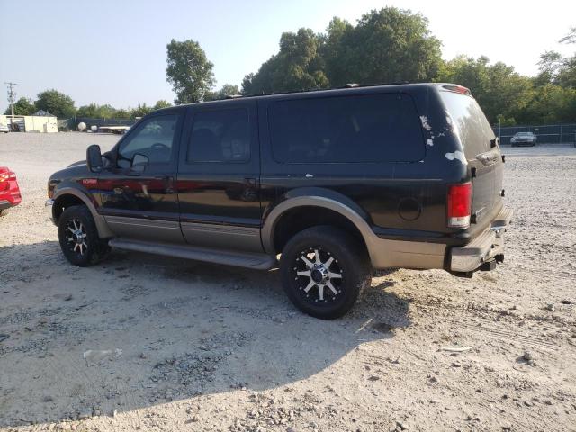 1FMNU43S1YEC52669 - 2000 FORD EXCURSION LIMITED BLACK photo 2