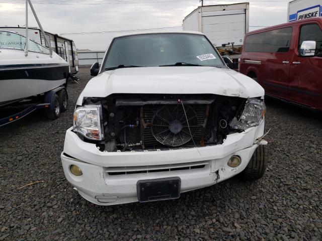 1F1FK15557LA63143 - 2007 FORD EXPEDITION EL XLT WHITE photo 5