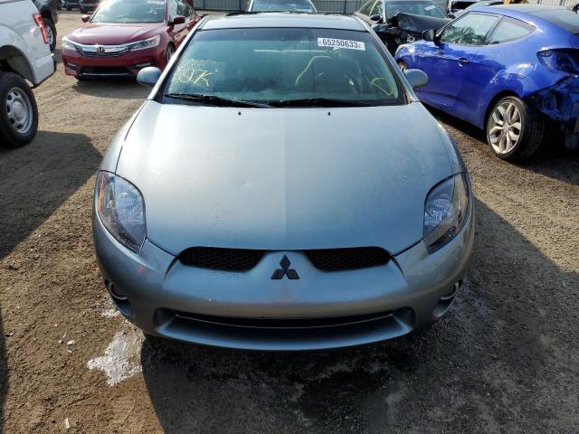 4A3AK34T77E014427 - 2007 MITSUBISHI ECLIPSE GT GRAY photo 5