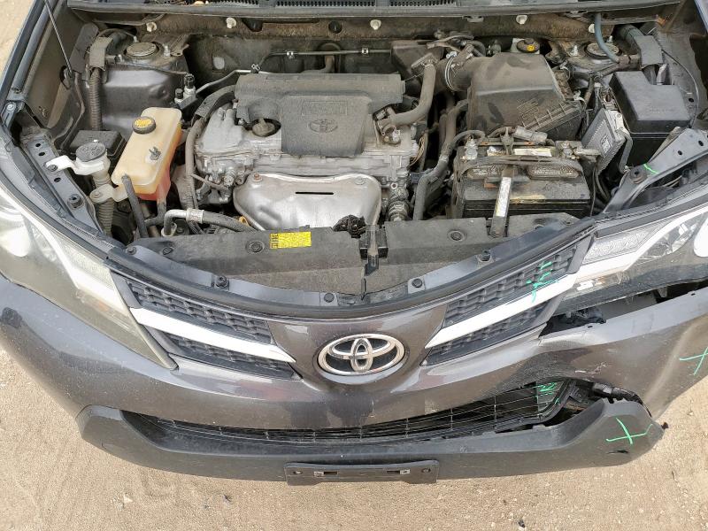 JTMWFREVXDD016044 - 2013 TOYOTA RAV4 XLE GRAY photo 12