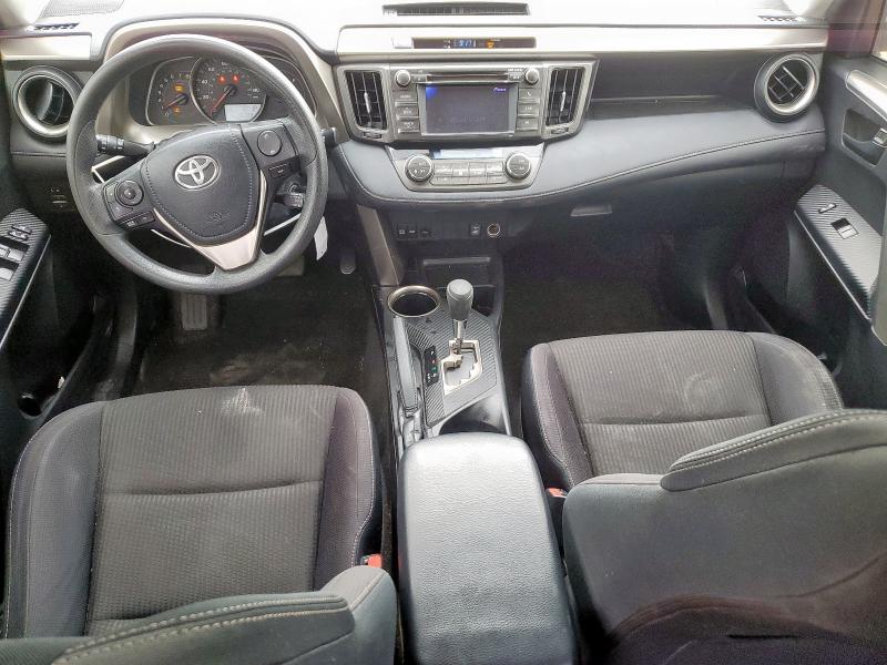 JTMWFREVXDD016044 - 2013 TOYOTA RAV4 XLE GRAY photo 8