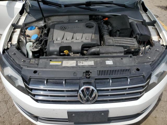 1VWCN7A34EC034073 - 2014 VOLKSWAGEN PASSAT SEL WHITE photo 11