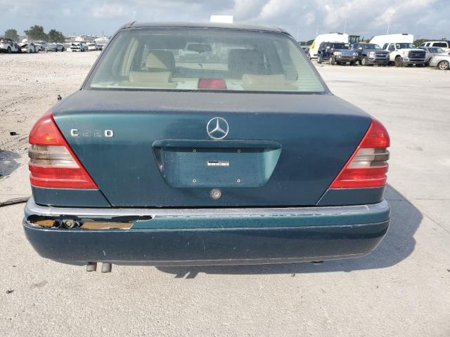 WDBHA22E7TF354800 - 1996 MERCEDES-BENZ C 220 GREEN photo 6