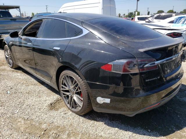 5YJSA1H10EFP56168 - 2014 TESLA MODEL S Սև լուսանկար 2
