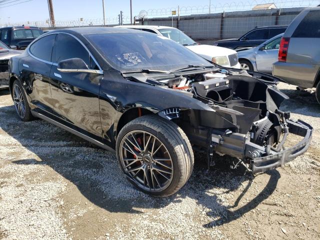 5YJSA1H10EFP56168 - 2014 TESLA MODEL S Սև լուսանկար 4