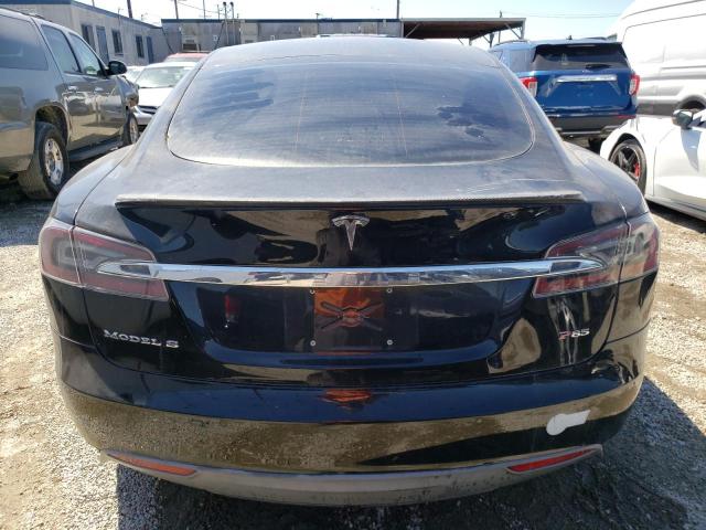 5YJSA1H10EFP56168 - 2014 TESLA MODEL S Սև լուսանկար 6