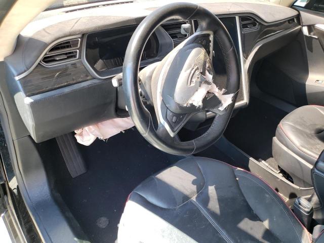 5YJSA1H10EFP56168 - 2014 TESLA MODEL S Սև լուսանկար 8