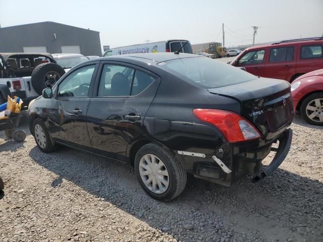 3N1CN7APXEL867017 - 2014 NISSAN VERSA S BLACK photo 2