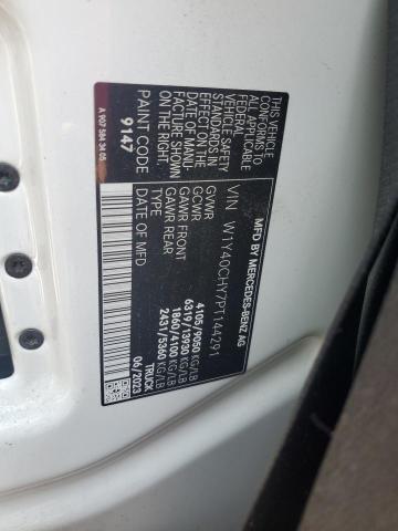 W1Y40CHY7PT144291 - 2023 MERCEDES-BENZ SPRINTER 2500 WHITE photo 12