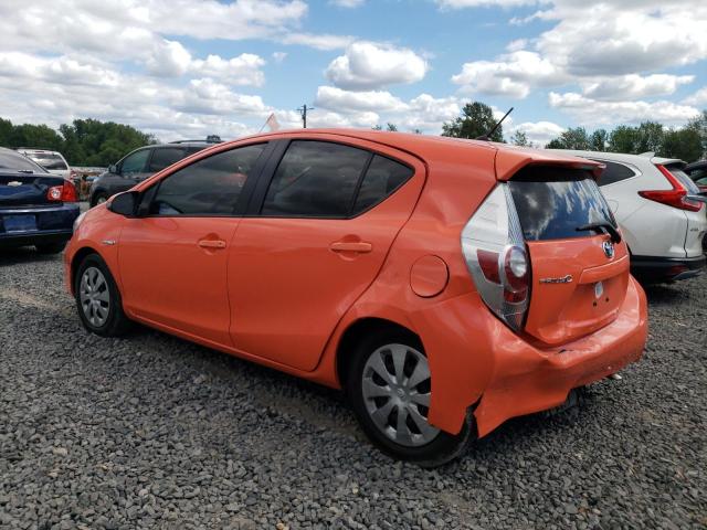 JTDKDTB34E1083665 - 2014 TOYOTA PRIUS C ORANGE photo 2