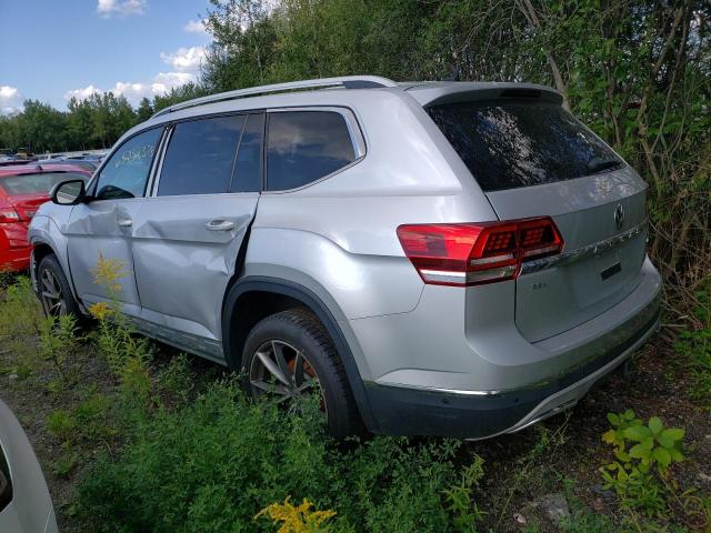 1V2NR2CA1JC525580 - 2018 VOLKSWAGEN ATLAS SEL PREMIUM SILVER photo 2