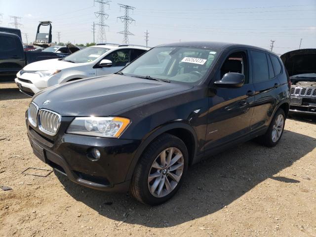 5UXWX9C51D0A22971 - 2013 BMW X3 XDRIVE28I BLACK photo 1