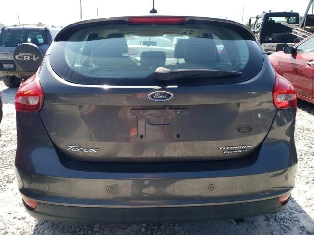 1FADP3N29FL228018 - 2015 FORD FOCUS TITANIUM GRAY photo 6