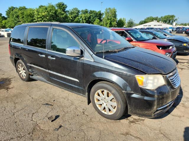 2C4RC1CG0CR376849 - 2012 CHRYSLER TOWN & COU TOURING L BLACK photo 4