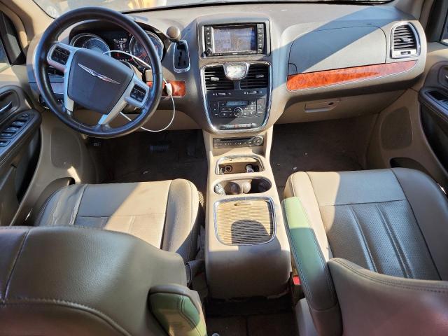 2C4RC1CG0CR376849 - 2012 CHRYSLER TOWN & COU TOURING L BLACK photo 8