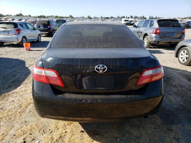 4T1BE46K18U761369 - 2008 TOYOTA CAMRY CE BLACK photo 6