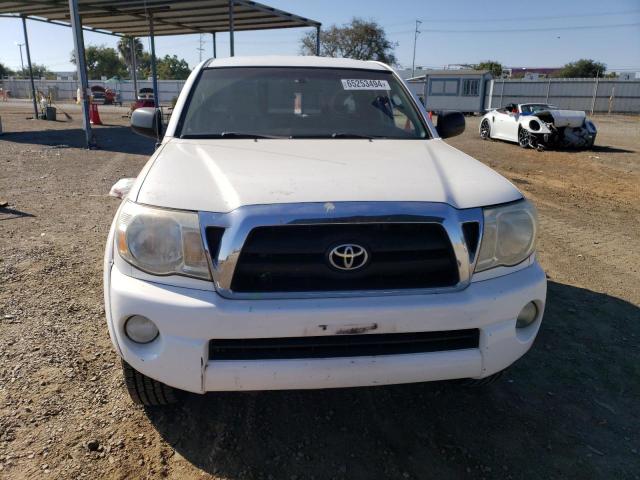 5TETU62N18Z498752 - 2008 TOYOTA TACOMA PRERUNNER ACCESS CAB WHITE photo 5