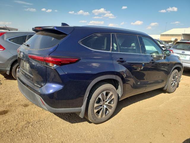 5TDHZRBH2MS160450 - 2021 TOYOTA HIGHLANDER XLE Mavi foto 3