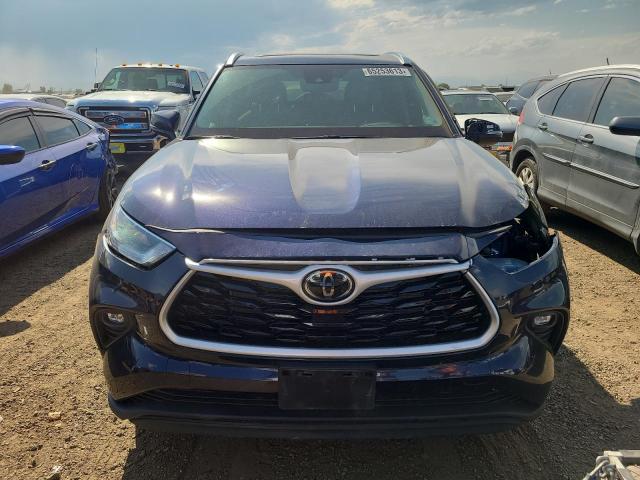 5TDHZRBH2MS160450 - 2021 TOYOTA HIGHLANDER XLE Mavi foto 5
