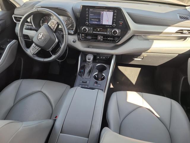 5TDHZRBH2MS160450 - 2021 TOYOTA HIGHLANDER XLE Mavi foto 8