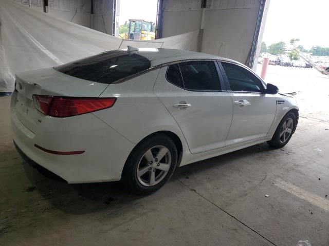 5XXGM4A70FG376825 - 2015 KIA OPTIMA LX WHITE photo 3