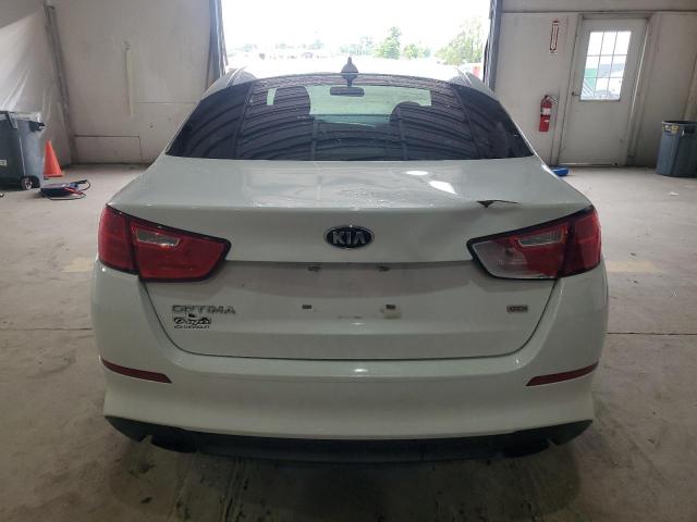 5XXGM4A70FG376825 - 2015 KIA OPTIMA LX WHITE photo 6