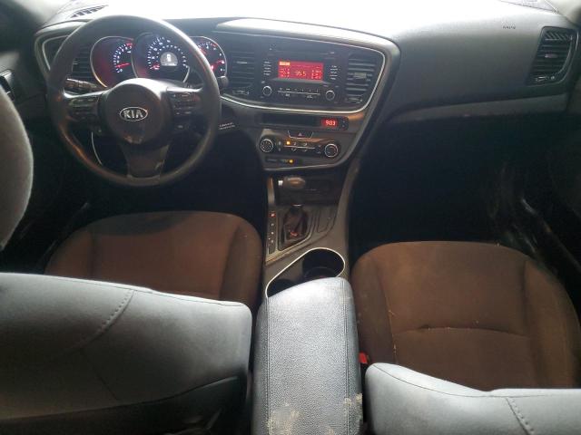 5XXGM4A70FG376825 - 2015 KIA OPTIMA LX WHITE photo 8
