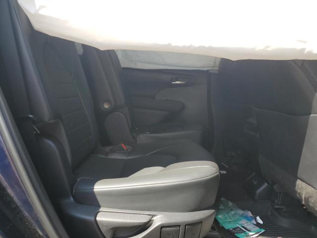 5TDGZRBH3NS257198 - 2022 TOYOTA HIGHLANDER XLE 蓝色 照片 10