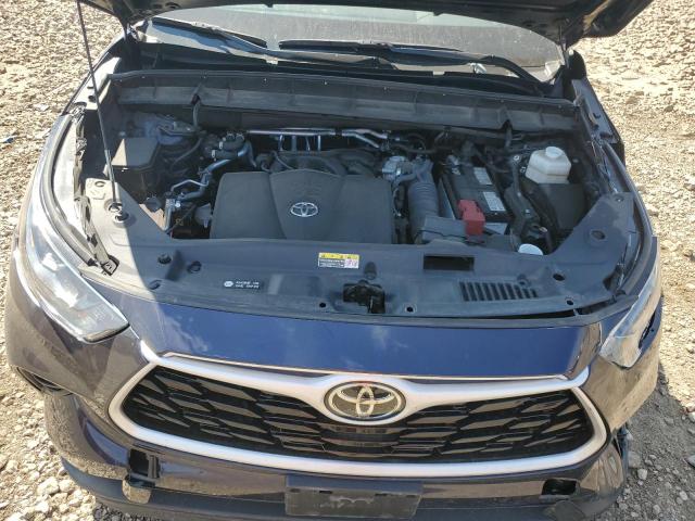 5TDGZRBH3NS257198 - 2022 TOYOTA HIGHLANDER XLE 蓝色 照片 11