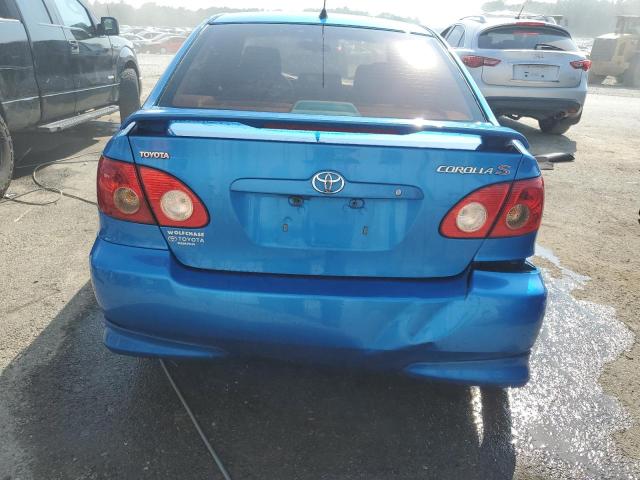 2T1BR32E18C857759 - 2008 TOYOTA COROLLA CE BLUE photo 6