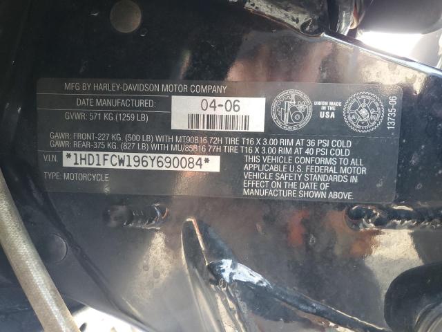 1HD1FCW196Y690084 - 2006 HARLEY-DAVIDSON FLHTCUI 双色 照片 9