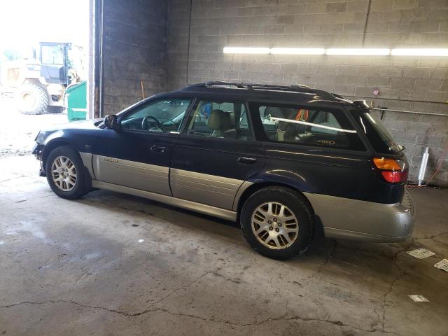 4S3BH806317649997 - 2001 SUBARU LEGACY OUTBACK H6 3.0 LL BEAN BLUE photo 2