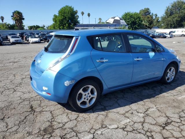 1N4AZ0CP7DC410209 - 2013 NISSAN LEAF S BLUE photo 3