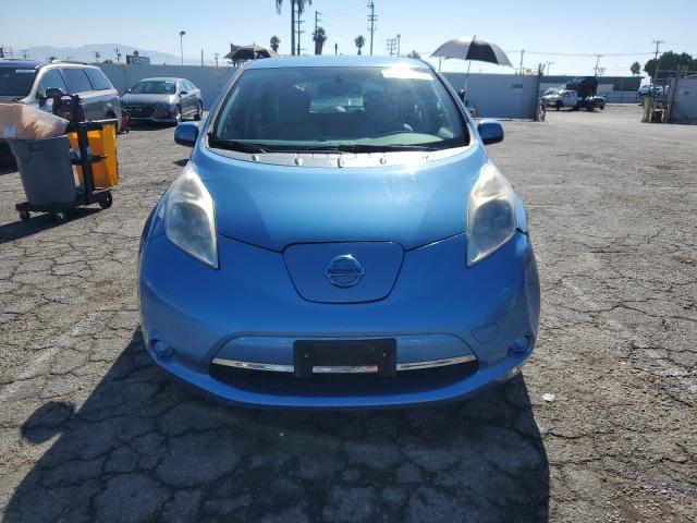 1N4AZ0CP7DC410209 - 2013 NISSAN LEAF S BLUE photo 5