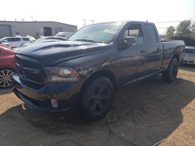 1C6RR7HT6JS117244 - 2018 RAM 1500 SPORT BLACK photo 1