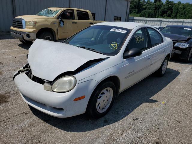 1P3ES46C7YD747740 - 2000 PLYMOUTH NEON BASE 白色 照片 1
