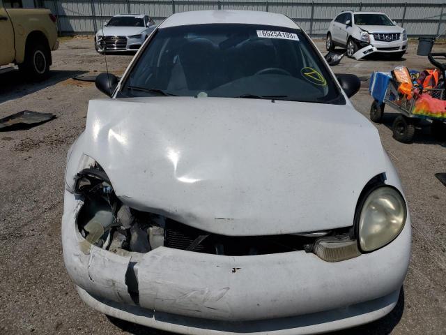 1P3ES46C7YD747740 - 2000 PLYMOUTH NEON BASE 白色 照片 5