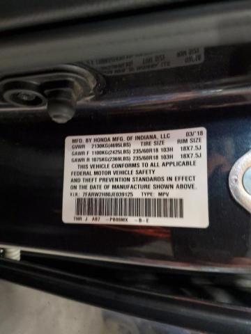 7FARW2H80JE039125 - 2018 HONDA CR-V EXL 灰色 照片 13